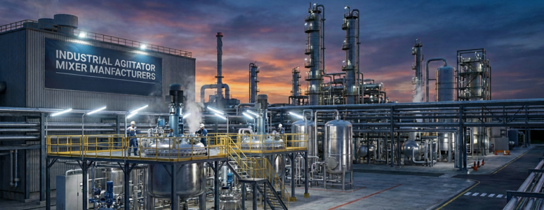 Industrial Agitator Mixer Manufacturers for Chemical, Pharma & Food Industries